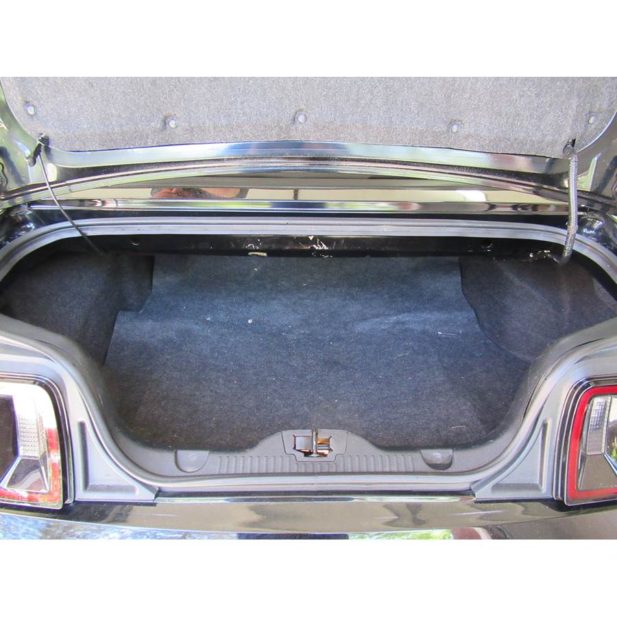 2011 Ford Mustang Cargo space