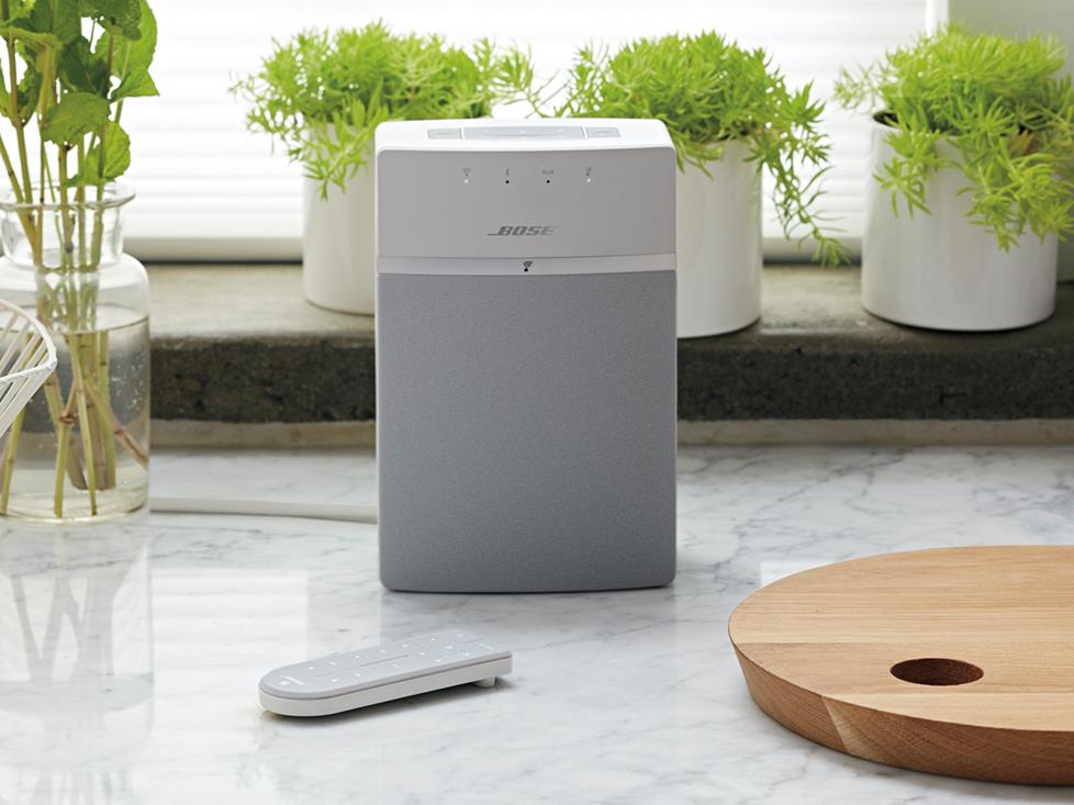 Bose SoundTouch 10 on kitchen counter