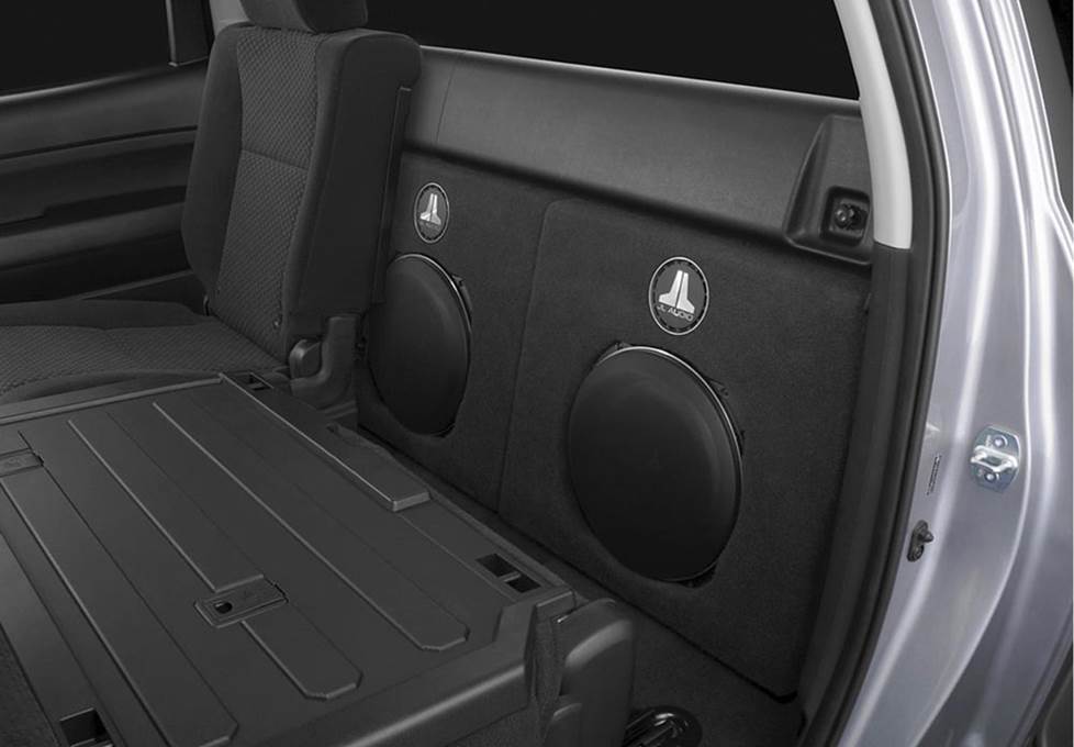 JL Audio Stealthbox toyota tundra crewmax