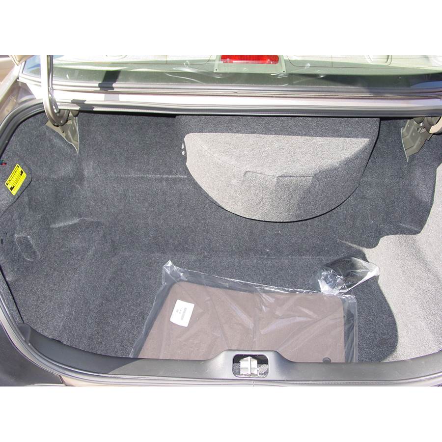 2011 Ford Crown Victoria Cargo space