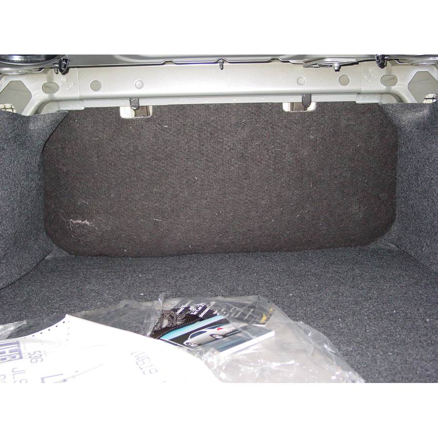 2011 Chevrolet Impala Cargo space