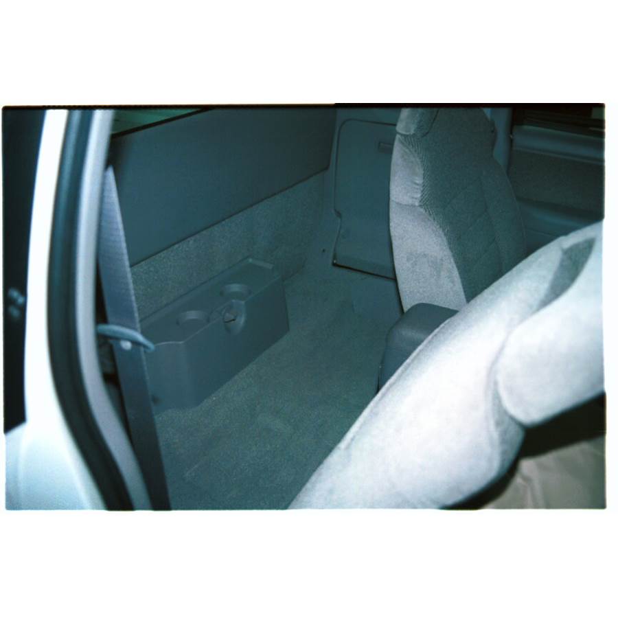1997 Chevrolet S10 Cargo space