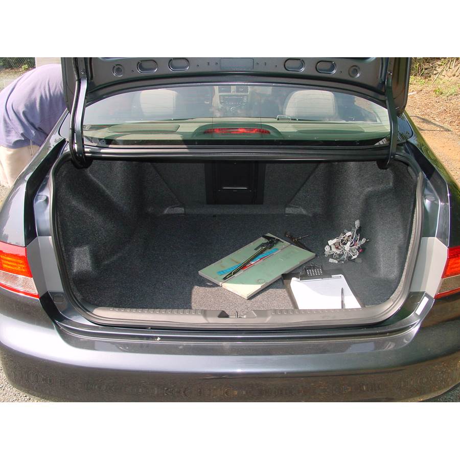 2006 Honda Accord VP Cargo space