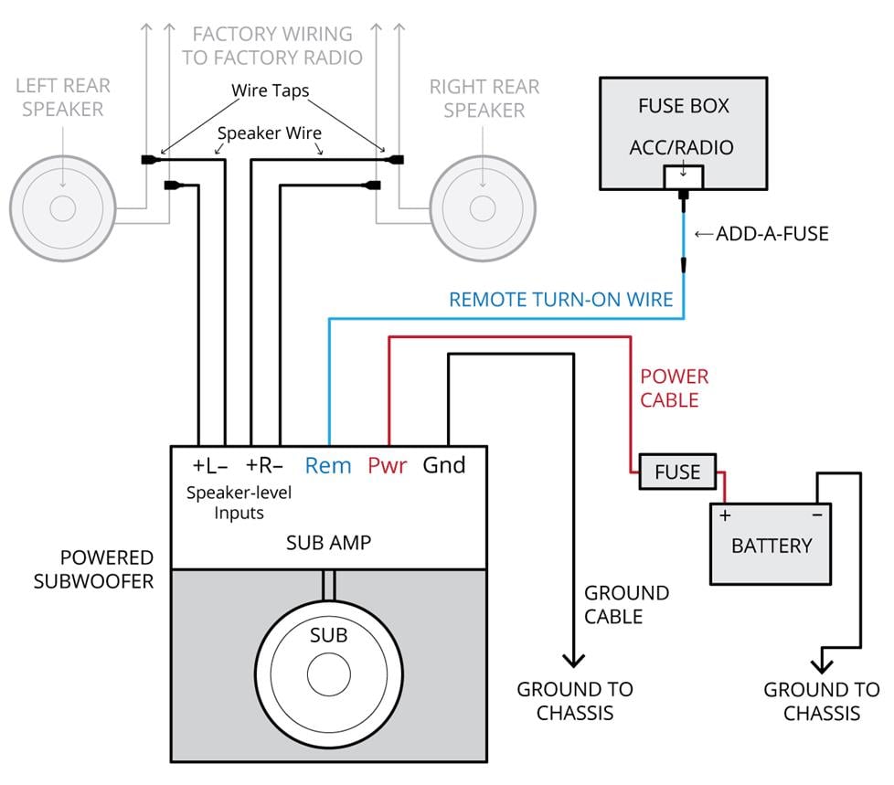 Sub Wiring Diagram from canada.crutchfieldonline.com