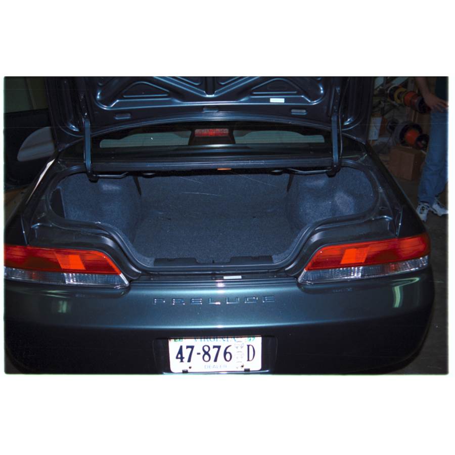 1997 Honda Prelude Cargo space