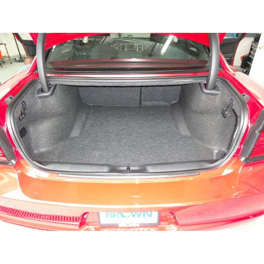 2011 Dodge Charger Cargo space