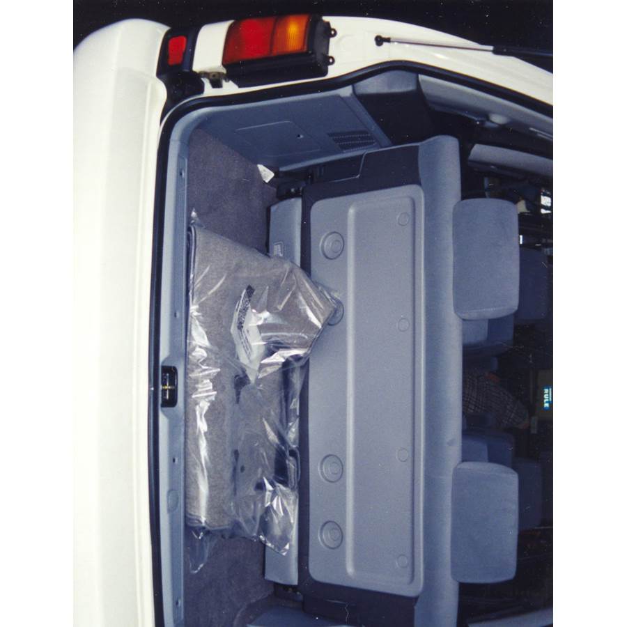 1996 Mazda MPV Cargo space