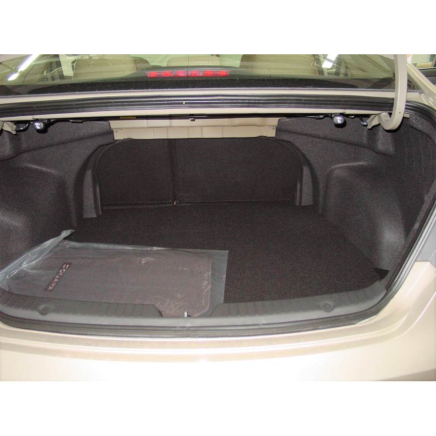 2012 Hyundai Sonata GLS Cargo space
