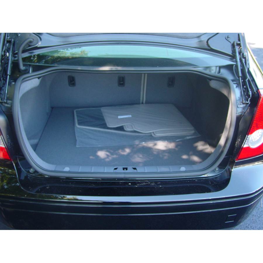 2006 Volvo S40 Cargo space