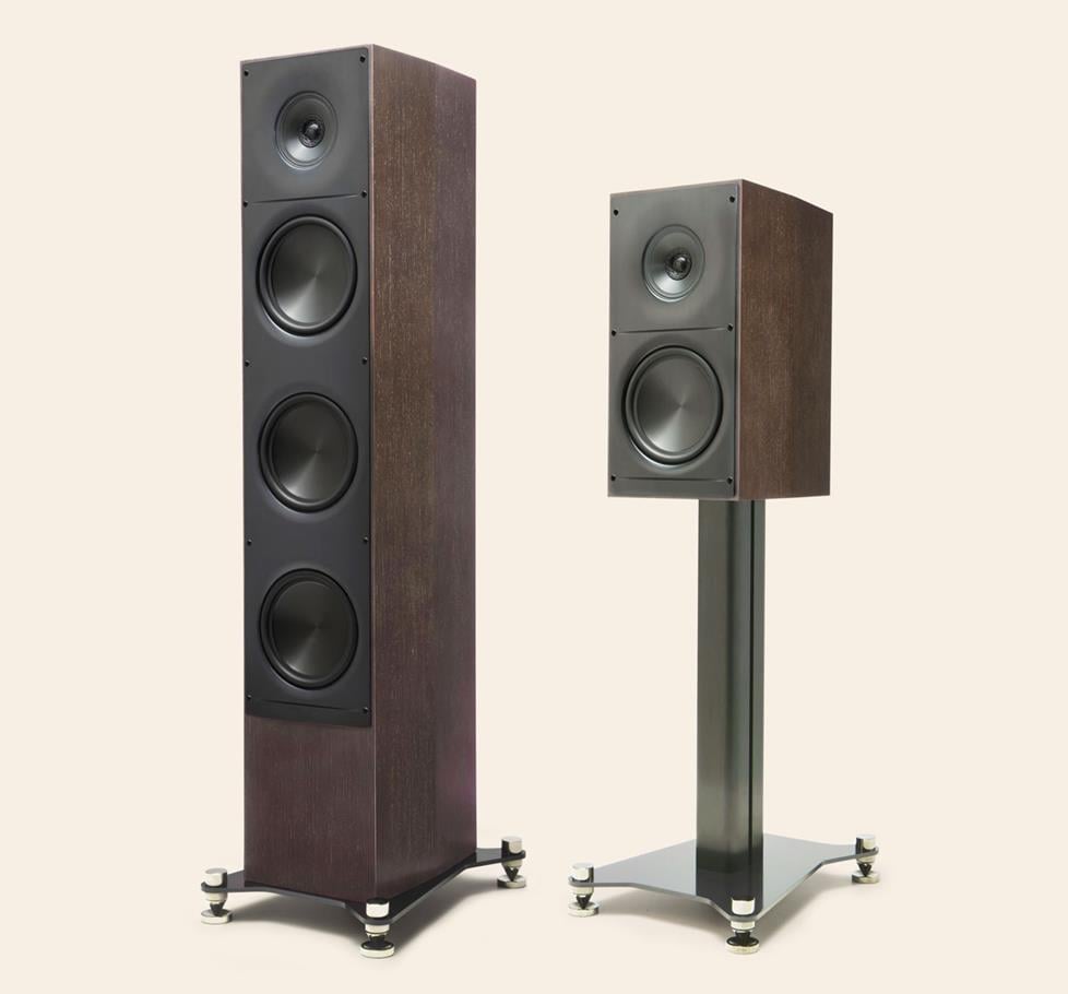ELAC Adante tower and stand-mount speakers