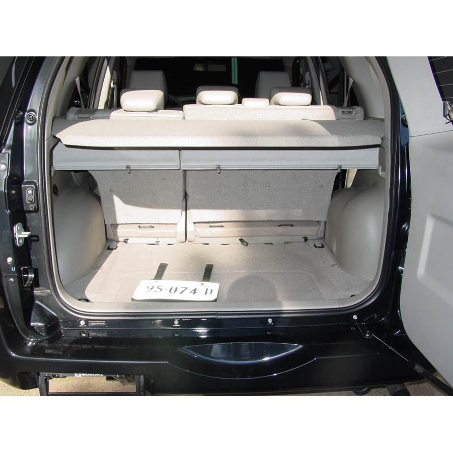 2009 Suzuki Grand Vitara Cargo space