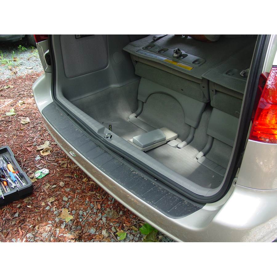 2010 Toyota Sienna Cargo space