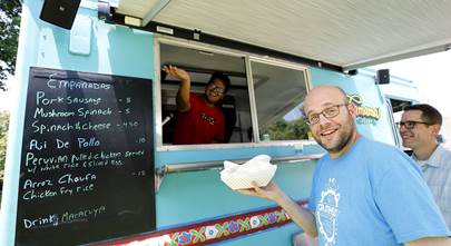 Serving up awesome sound in a local food truck