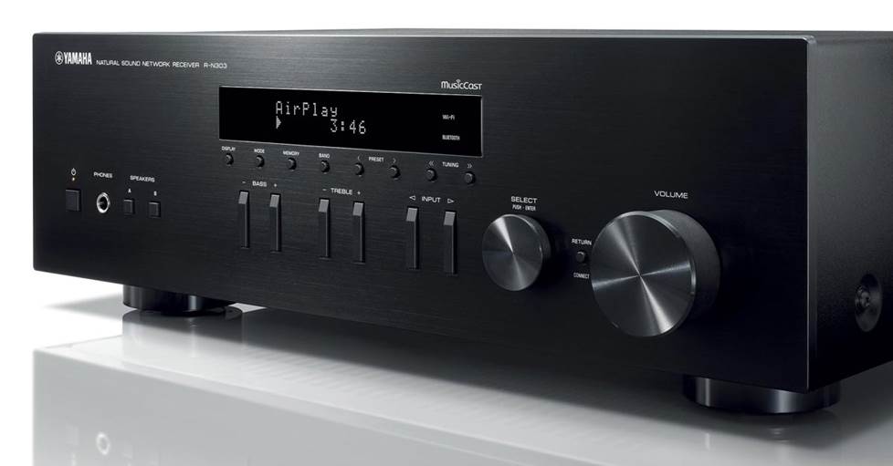 Yamaha R-N303 Stereo receiver with Wi-Fi®, Bluetooth®, and MusicCast