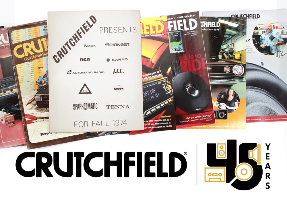 The history of Crutchfield's car audio DIY support