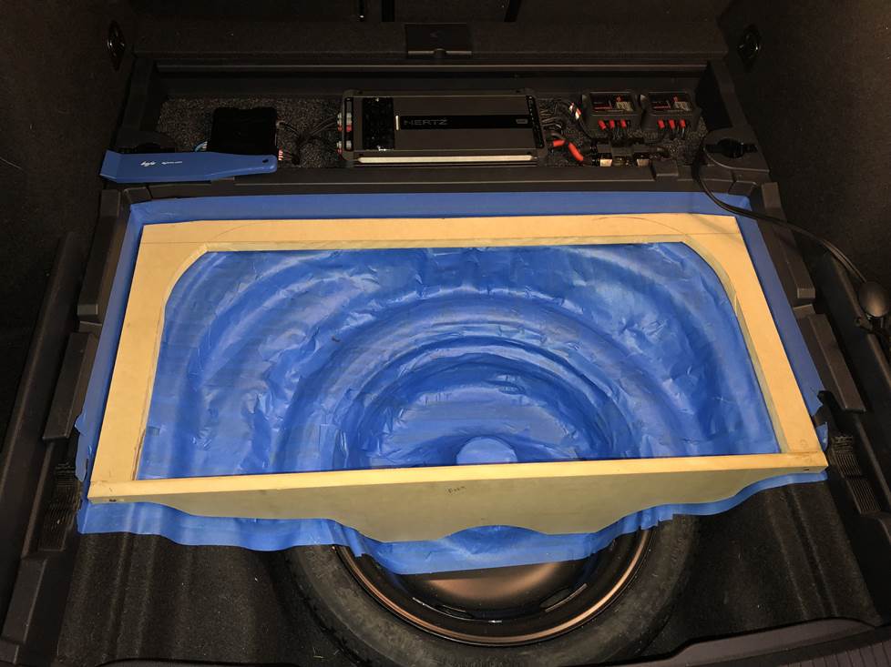 Molded subwoofer enclosure 2025