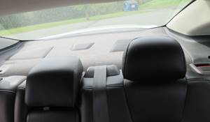 2015 Ford Fusion Hybrid Rear deck speaker location