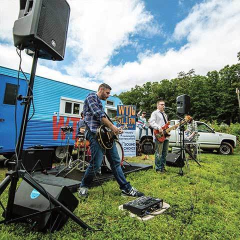 With so many musicians working at Crutchfield (and so much gear), it&rsquo;s only a matter of time before somebody starts rockin&rsquo;.