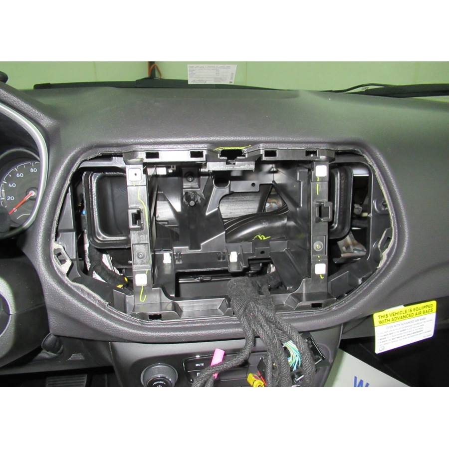 2018 Jeep Compass Factory radio removed