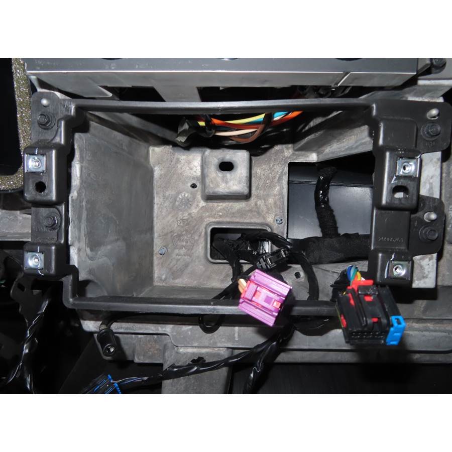 2018 Chevrolet Express Factory radio removed