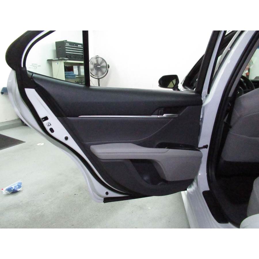 2020 Toyota Camry Rear door speaker location
