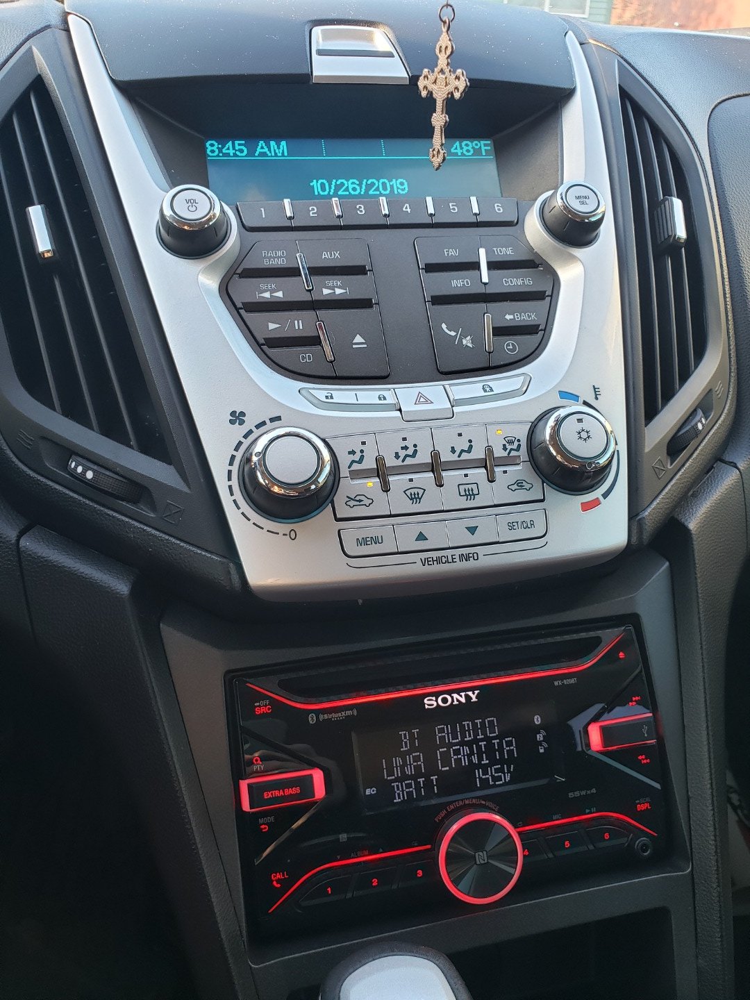 2010 chevy equinox store radio dash kit