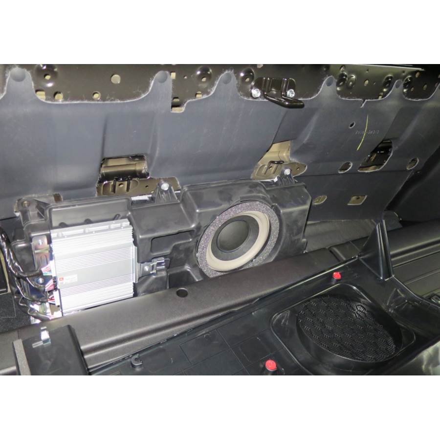 2017 Toyota Tacoma Factory amplifier location