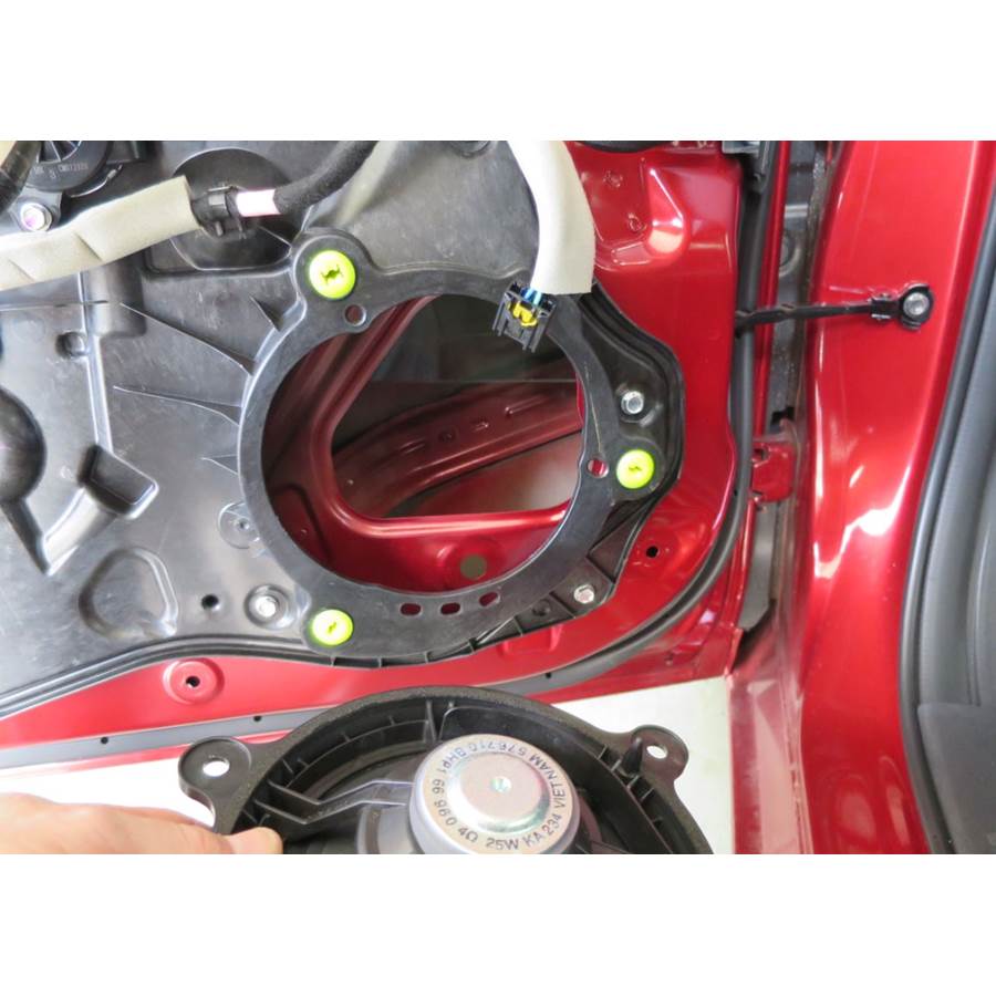 2018 Toyota Yaris iA Front speaker removed