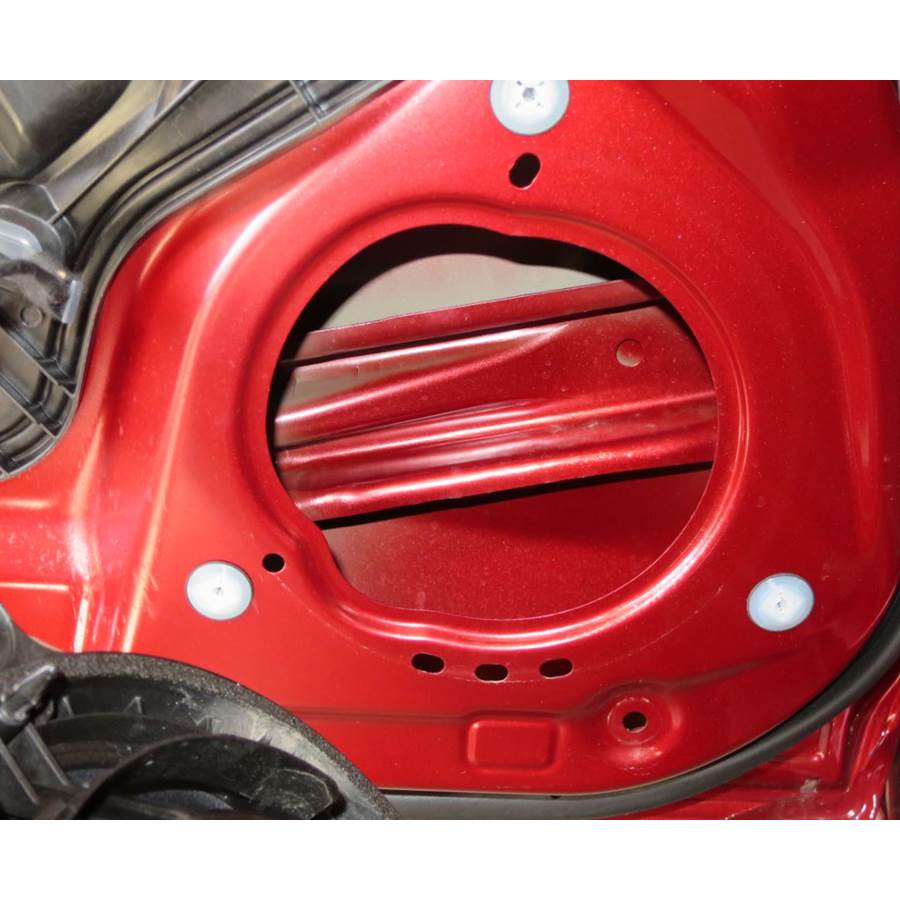 2018 Toyota Yaris iA Rear door speaker removed