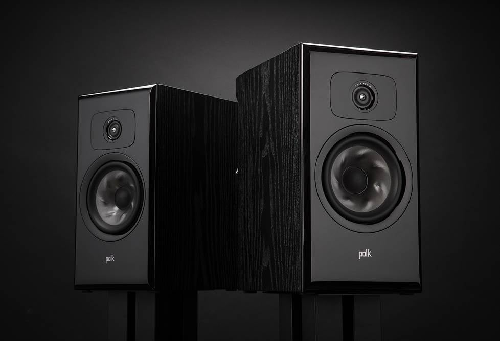 Polk's L200 bookshelf speakers are ideal for a high-end Legend Series music or home theater system.