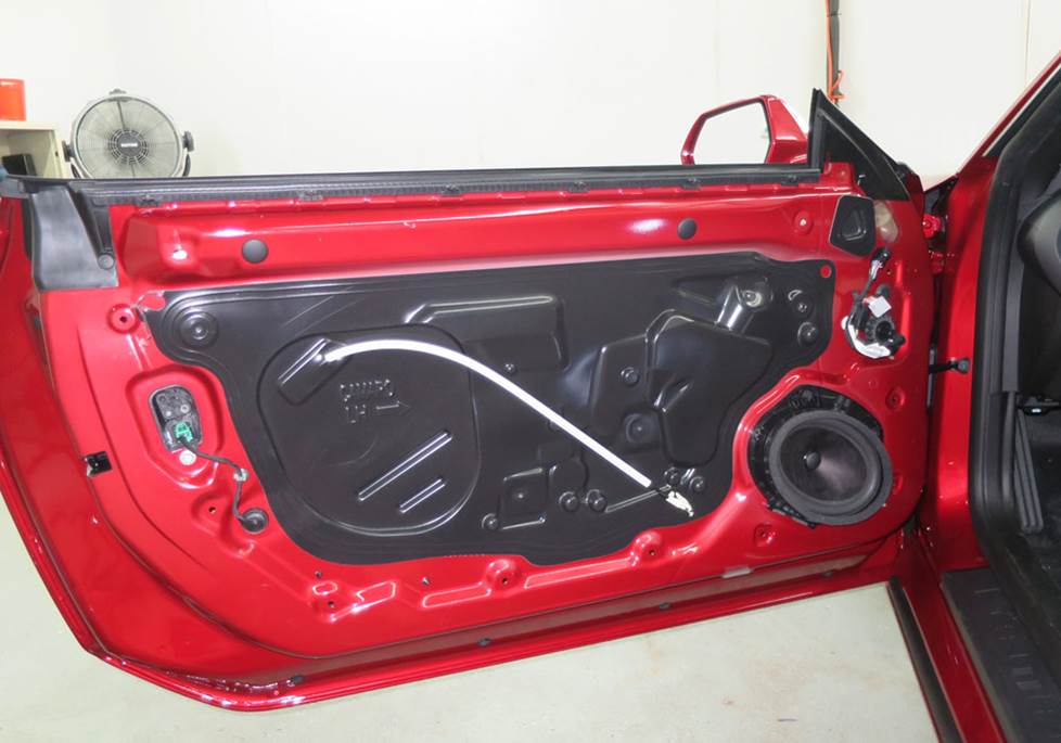 chevy camaro door speaker removal