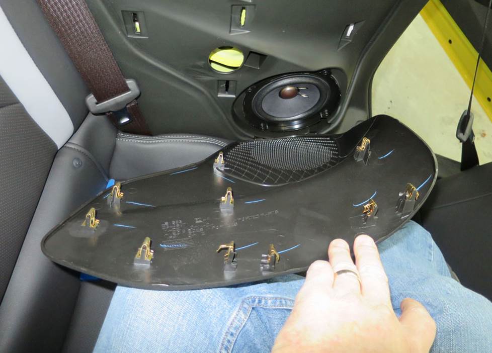 chevy camaro convertible side speakers