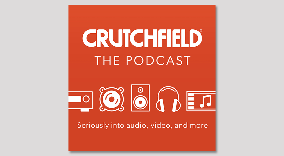 Crutchfield the Podcast cover logo