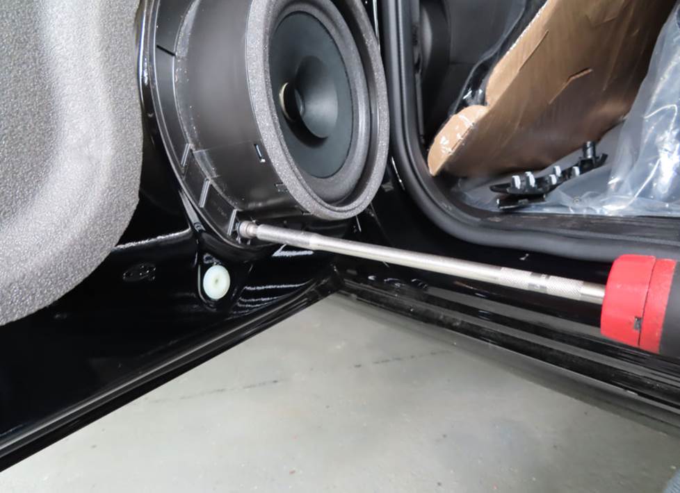 ford ranger rear door speaker removal