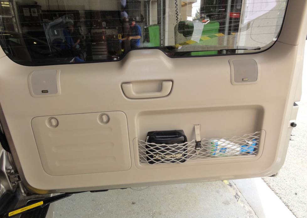 lexus gx cargo door speakers