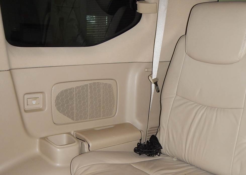 lexus gx rear side subwoofer