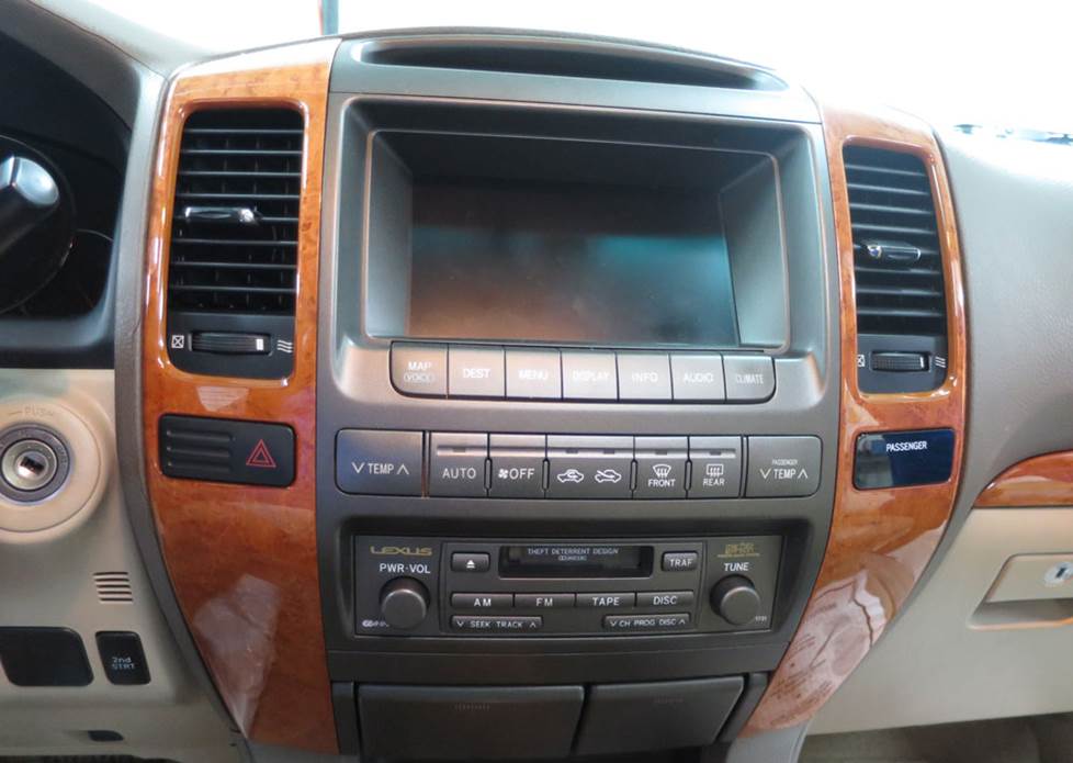 lexus gx navigation receiver