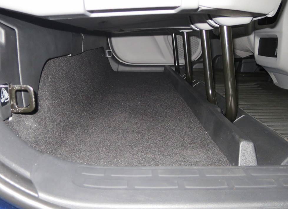honda ridgeline rear seat area