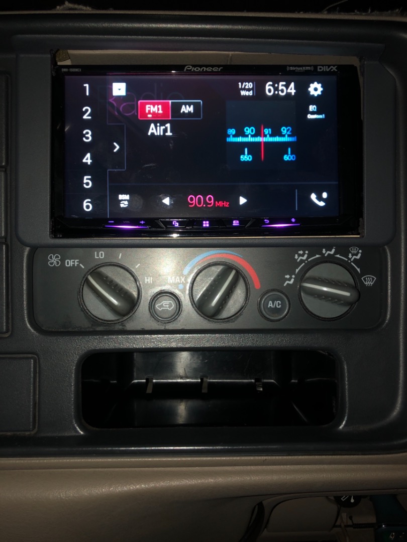 Metra 95-3003G Double DIN Dash Kit | GM Truck & SUV 1995-1998 Radio Installation | ISO Mounting