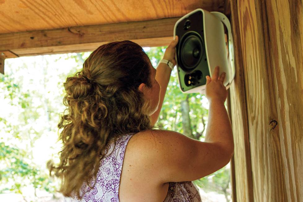 Sonos and Tara's treehouse