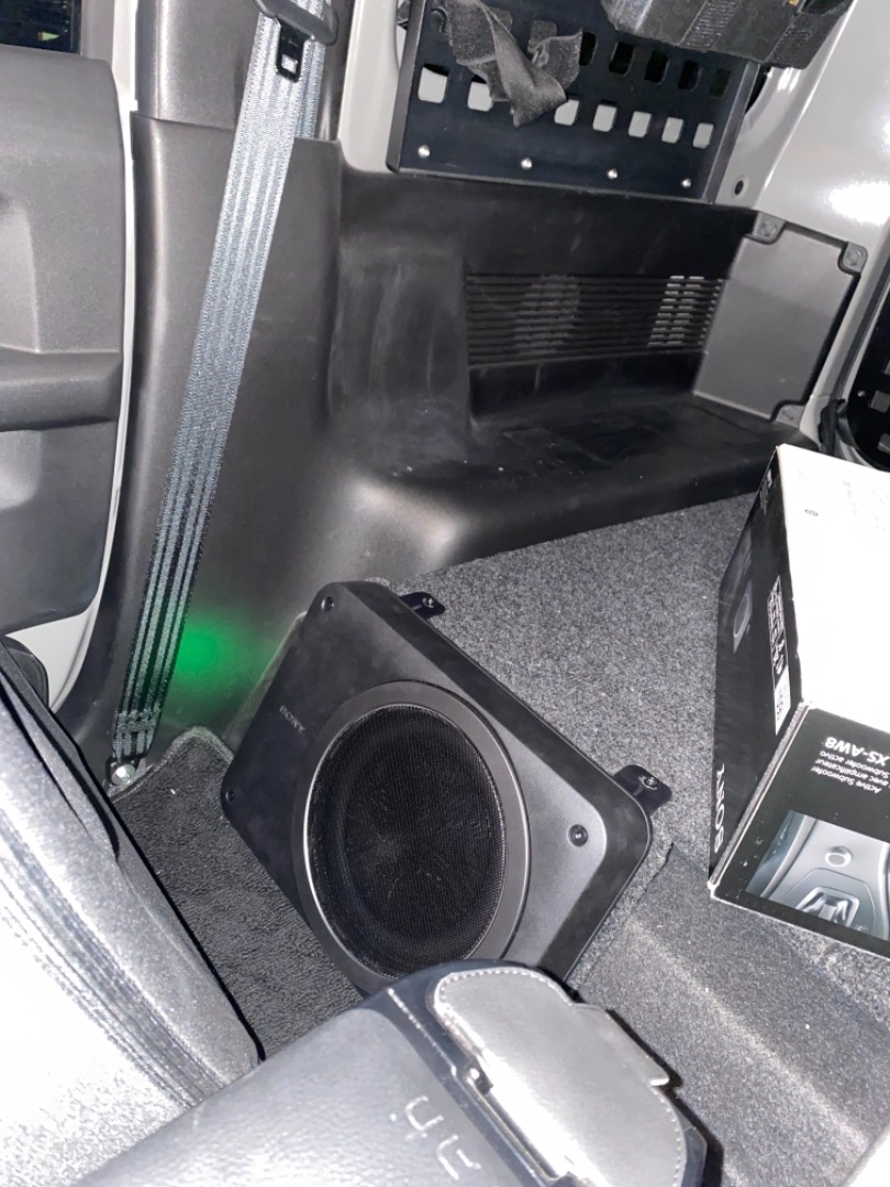 Customer Reviews: Sony XS-AW8 Compact powered under-seat subwoofer