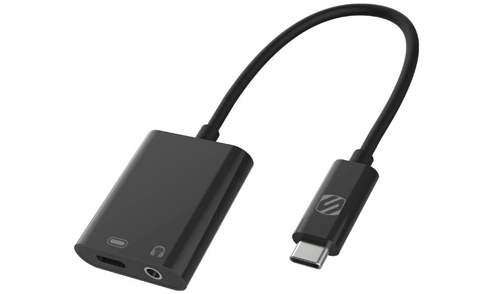 USB-C dongle with 3.5mm jack built in