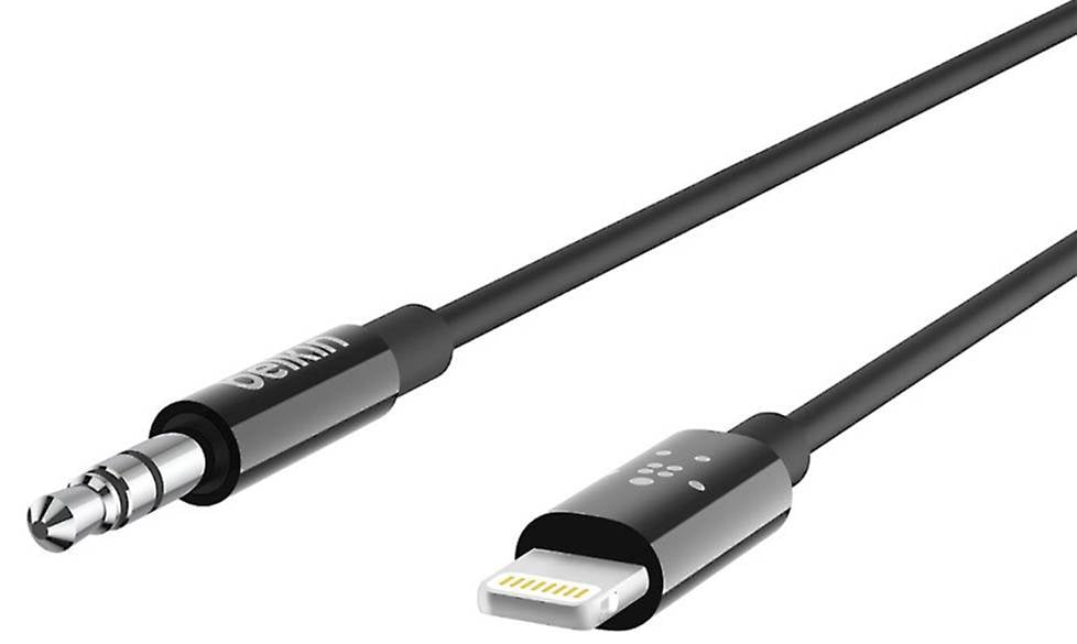 Lightning to 3.5 mm adapter cable
