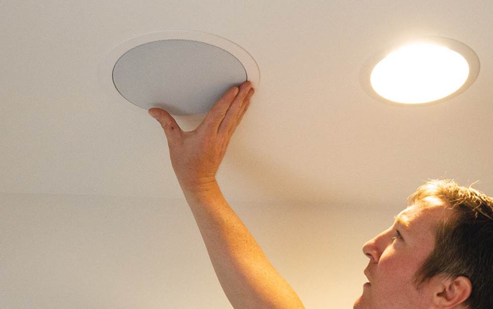 In-celling speakers