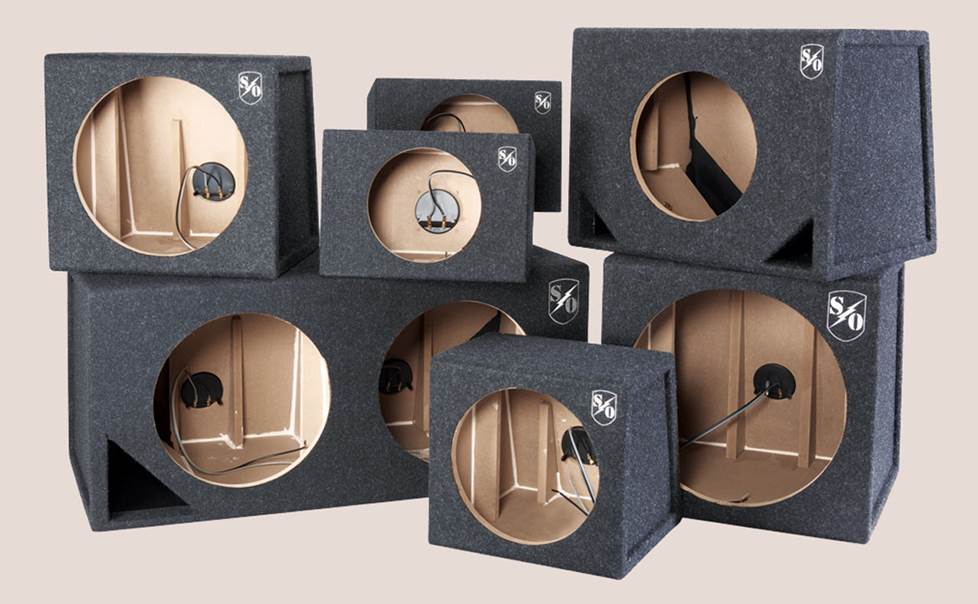 Sound Ordnance sealed subwoofer boxes