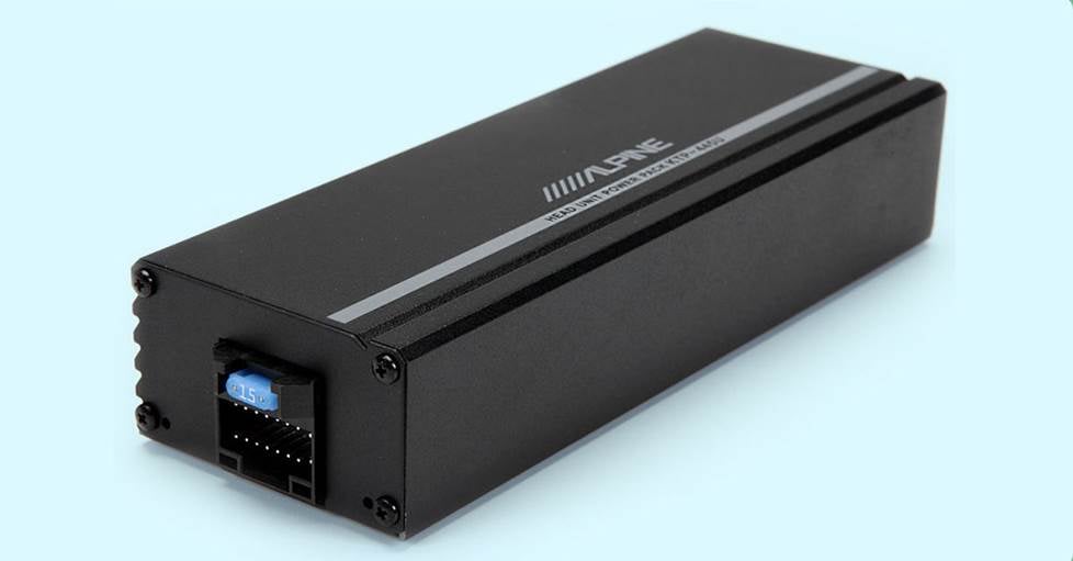 Alpine KTP-445U compact amplifier