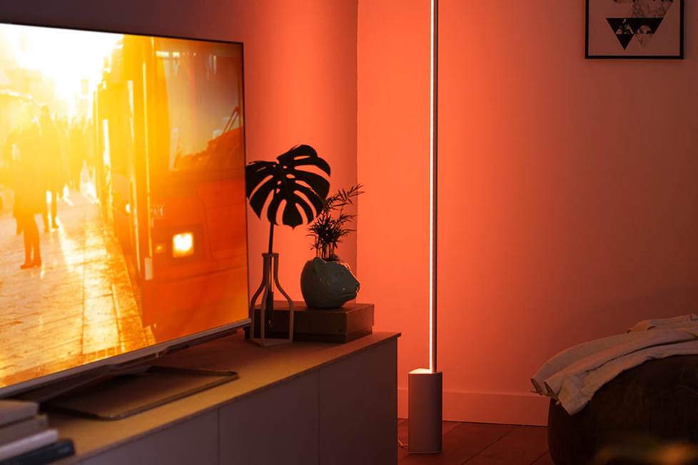 Philips Hue White and Color Ambiance Signe Floor Light