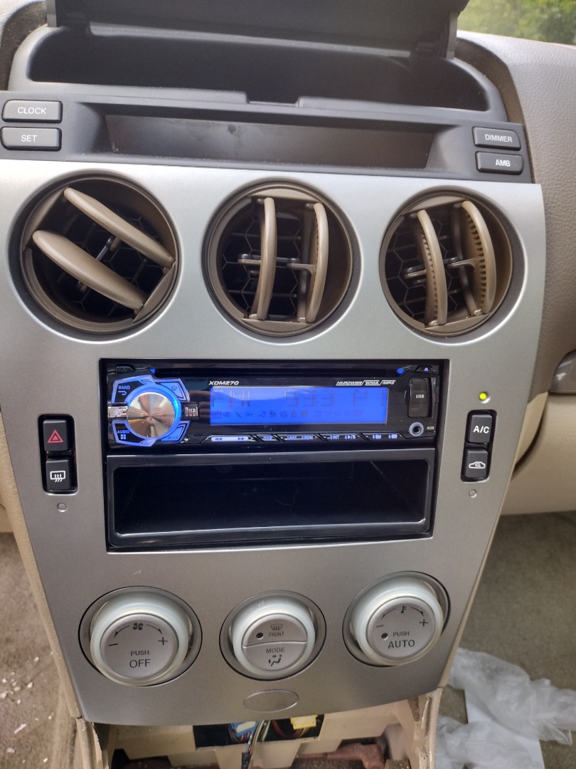 2003 mazda 6 stereo dash deals kit