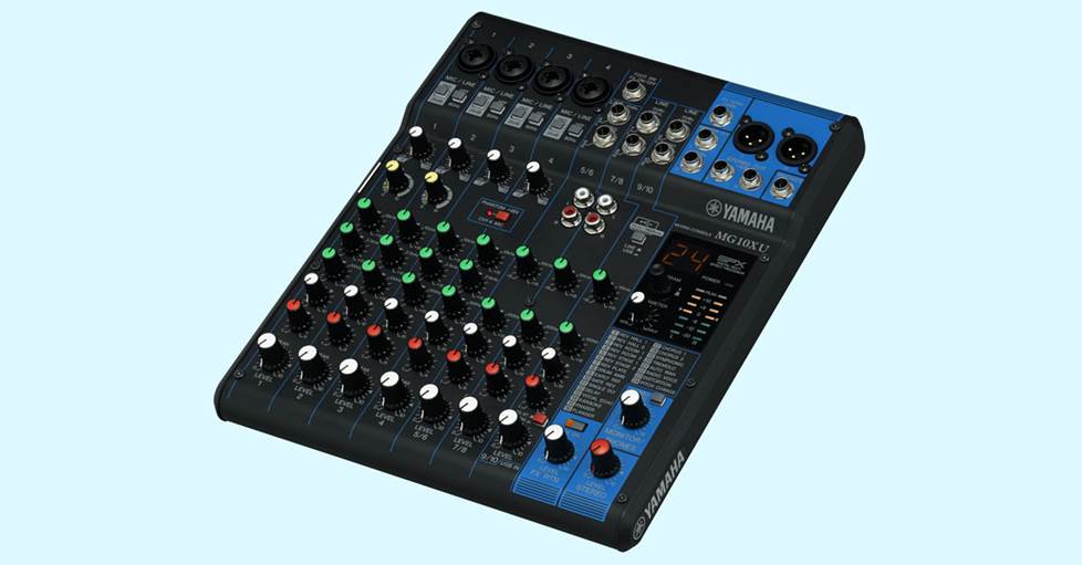 Yamaha MG10XU 10-channel mixer