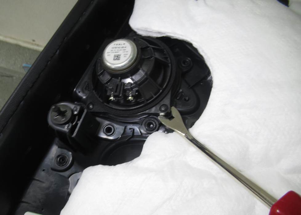 tesla model 3 rear door speaker